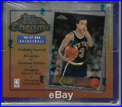 1996-97 Topps Chrome Basketball SEALED Hobby Box KOBE RC / IVERSON / ALLEN