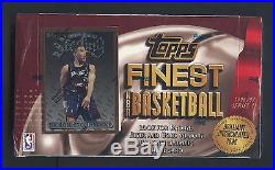 1996-97 Topps Finest Basketball Series 1 sealed Hobby Sealed Box Kobe Bryant RC