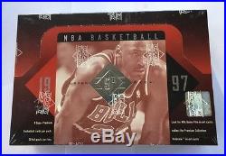 1996-97 Upper Deck SP Factory Sealed Basketball Hobby Box Kobe RC Jordan Auto