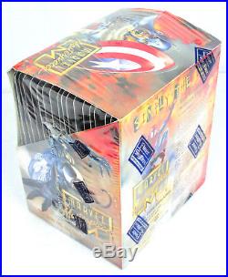 1996 Marvel Masterpieces Fleer Skybox Trading Cards Factory Sealed Box 18 Packs