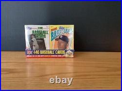 1996 Topps Cereal Box Baseball Cards Series 1 and 2 Factory Sealed