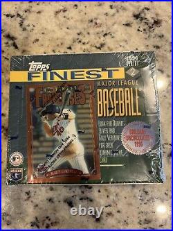 1996 Topps Finest Ser. 2 Baseball Card Box Factory Sealed 20 Pack Box Refractor