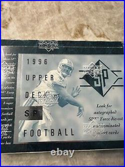 1996 Upper Deck SP NFL Football Hobby Factory Sealed Box Owens Harrison RC NEW