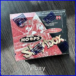 1997-98 NBA HOOPS Retail Box Series 1 Sealed/Unopened Box 24 packs 10 cards/pack