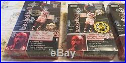 1997/98 Upper Deck Basketball SEALED Box Cards Jordan GU Auto Rare