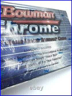 1997 Bowman Chrome Baseball Factory Sealed Box Free Priority Shipping