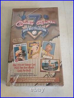 1997 Mickey Mantle Shoe Box Collection Factory Sealed Box
