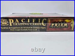 1997 PACIFIC PRISM INVINCIBLE BASEBALL Hobby Factory Sealed Box 36pks 1997 PACIFIC PRISM INVINCIBLE BASEBALL Hobby Factory Sealed Box 36pks