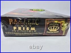 1997 PACIFIC PRISM INVINCIBLE BASEBALL Hobby Factory Sealed Box 36pks 1997 PACIFIC PRISM INVINCIBLE BASEBALL Hobby Factory Sealed Box 36pks