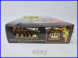 1997 PACIFIC PRISM INVINCIBLE BASEBALL Hobby Factory Sealed Box 36pks 1997 PACIFIC PRISM INVINCIBLE BASEBALL Hobby Factory Sealed Box 36pks