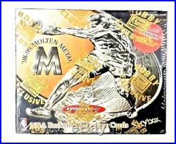 1998-99 Sky Box Molten Metal Basketball Sealed Hobby Box