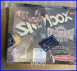 1998-99 Skybox Metal Universe Sealed Retail Box-great Inserts Free S/H In USA