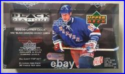 1998-99 Upper Deck BLACK DIAMOND NHL HOCKEY 30 Pack HOBBY Factory Sealed Box