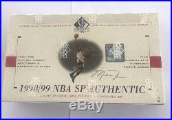 1998-99 Upper Deck SP Authentic Factory Sealed Basketball Hobby Box Nowitzki RC