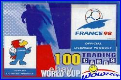 1998 Panini World Cup Soccer Factory Sealed HOBBY Card BOX-210 Cards! VERY Rare