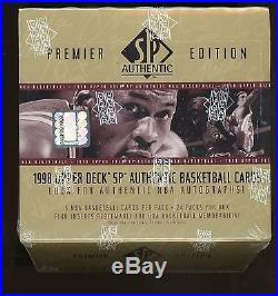 1998 SP Authentic Basketball Hobby Sealed Box Tim Duncan RC Michael Jordan Auto