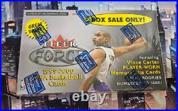 1999-2000 Fleer Force Basketball Sealed Box