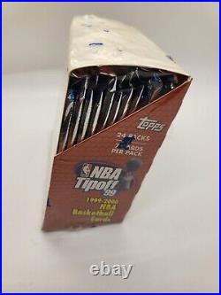 1999-2000 Topps NBA Tipoff Basketball Cards Factory Sealed 24 Packs New In Box