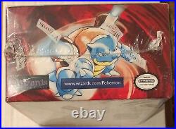 1999 Pokemon Base Unlimited Booster Box 36 Packs Sealed New One Country Code