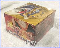 1999 Pokemon Cards Fac Sealed Wizard of the Coast Base Set Booster Box Charizard