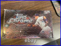 1999 TOPPS CHROME Series 1 Factory Sealed MLB BASEBALL Hobby Box, 2 BOXES LEFT