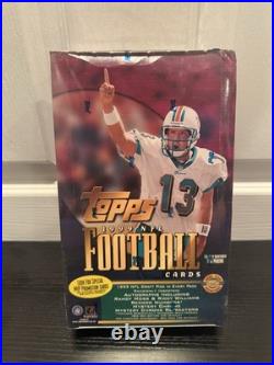1999 Topps Football HTA Box Factory Sealed 12 Packs 40 Cards Per Pack New