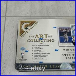 1999 Topps Gallery MLB Baseball Factory Sealed HOBBY Box 24 Packs