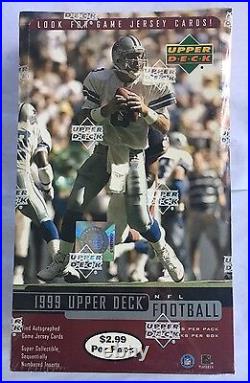 1999 Upper Deck Football Box Factory Sealed 24 Pack