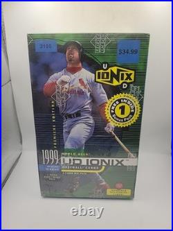 1999 Upper Deck UD Ionix Baseball Factory Sealed Box Premiere Edition 1999 Upper Deck UD Ionix Baseball Factory Sealed Box Premiere Edition