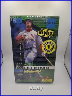 1999 Upper Deck UD Ionix Baseball Factory Sealed Box Premiere Edition