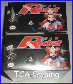 1ST EDITION + UNLIMITED Team Rocket Set SEALED Booster Box of Pokemon Cards
