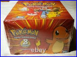 1st Edition Base Set 1999 Pokemon Topps Trading Cards Factory Sealed Booster Box