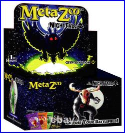 1x Sealed NIGHTFALL 1ST EDITION Booster Box (36 Packs of METAZOO Cards)