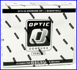 (2) 2019-20 Panini Optic Cello NBA Basketball Box Lot Factory Sealed