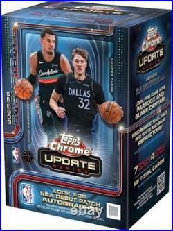 (2) 2025 Topps Chrome Update Basketball Blaster Boxes Sealed