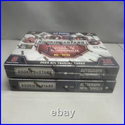 2 Box Lot 2023 Panini Rookies & Stars Football Longevity Box Factory Sealed