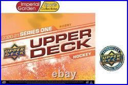 20-21 Ud Series 1 Hockey Factory Sealed Hobby Box Pre-sell Canada Ship Only