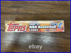 2000-01 Topps Series 2 Basketball NBA Factory Sealed 36 Pack Hobby Box