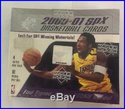 2000-01 Upper Deck SPX Factory Sealed Basketball Hobby Box