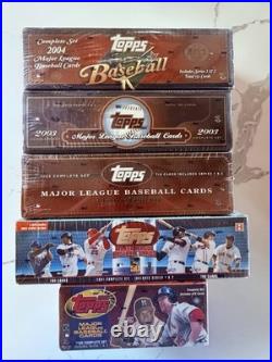 2000-2004 TOPPS Complete Sets Baseball Cards Factory Sealed Sets