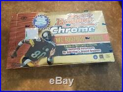 2000 Bowman CHROME Football Factory Sealed Box, Tom Brady RC Refractor