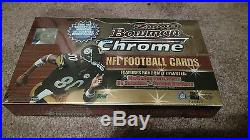 2000 Bowman Chrome FOOTBALL Box Sealed Tom Brady RC! 24 packs