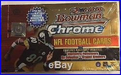 2000 Bowman Chrome Football Box Sealed Tom Brady Rookie Card