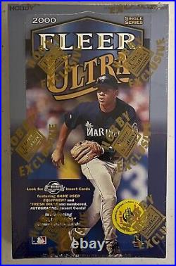 2000 FLEER ULTRA Baseball Sealed Hobby Box