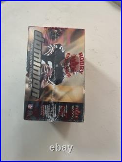 2000 Fleer Dominion NFL 36 Pack Factory Sealed Hobby Box Possible Tom Brady Rc