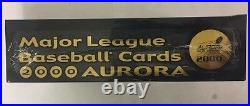 2000 Pacific Aurora Factory Sealed Baseball Box 36 Pack