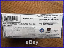 2000 Pacific Private Stock HOBBY Box! Sealed! Tom Brady RC
