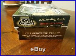 2000 Playoff Contenders Factory Sealed Hobby Box (Tom Brady Rookie)