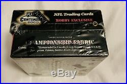 2000 Playoff Contenders Football Sealed Unopened Hobby Box Tom Brady RC Year NFL