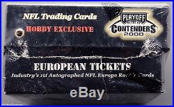 2000 Playoff Contenders Sealed 12 Pack Hobby Exclusive Box, Possible Tom Brady R